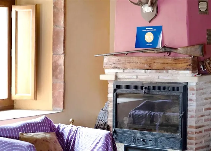 Spacious House In With Fireplace & Mountain View * Llano de Bureba